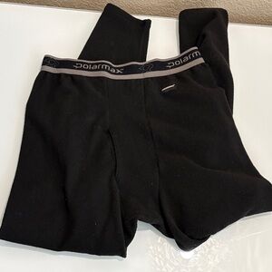 Kids Thermal Black Bottoms